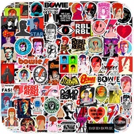 100Pcs/Set ☆ David Bowie Mini Diary Manual Stickers （Size：2~3cm）☆ DIY Fashion Scrapbooks Album Decor