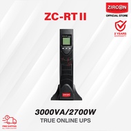 Official Shop : ZIRCON ZC-RTIII 3000VA/2700W TRUE ONLINE UPS Rack & Tower Design ของแท้ ส่งไว ประกัน