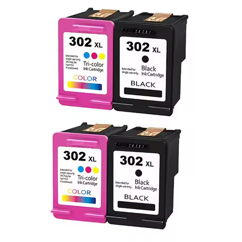 302X Ink Cartridge Remanufactured For HP 302 HP302 XL Deskjet 2130 1110 1111 1112 2131 3630 Officeje