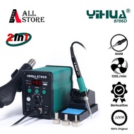 YIHUA 8786D Solder Uap / Blower / Rework Station 2 in 1 Original