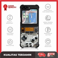 Custom Case for Samsung Z Flip 6 5 4 3, Z Fold 6 5 4 3 5G Gameboy AE3188 Hardcase A13