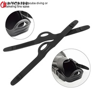CHINK Swimming Fin Strap, Elastic Durable Flippers Fin Strap, Accessories Adjustable Diving Buckle S