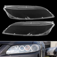 1PCS Clear Right/Left Headlight  Glass light headlight Cover Clear  Headlamp Cover For Mazda 6 2003-