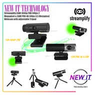 Streamplify CAM 1080p FHD 60fps 2 Megapixel & CAM PRO 4K 30fps 8.5 Megapixel Webcam with adjustable 