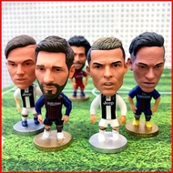 Messi CR7 Neymar Salah Pogba Marcelo Dybala Hazard Action Figure Model Dolls Toys For Kids Gifts Col