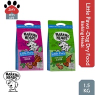 EXPIRED ON FEB 25 BARKING HEADS  SMALL BREED DOG DRY FOOD - 1.5KG