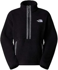 NF0A88Z3KX7 W TNF FLEESKI 1/4 Zip PO Sweatshirt Women's TNF Black/TNF Black Size L
