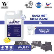 Sanitizer Disinfectant 5L / Alcohol Free / SURFACE SANITIZER (READY STOCK) (SHIP ON NEXT DAY!)