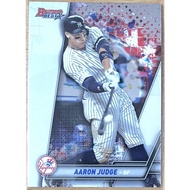 AARON JUDGE Baseball Card MLB 2019 Bowman's Best 25 Major League Yankees 63 Boom