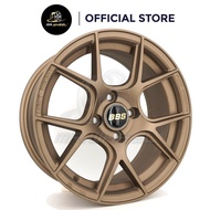 New Sport Rim BBS 3721 (Flow Forming) 15x7 4x100 ET35 Black / Bronze 2 Tone 15 inch 15 inci Mr Wheel