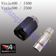 Kawasaki Ninja400 Z400 exhaust Ninja500 Z500 Ninja500SE modified AR sports exhaust pipe