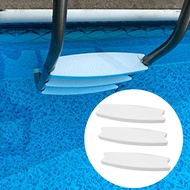 [svzfjuv] 3 Pieces Pool Ladder Pool Ladder Steps Universal Non-Slip Steps with Screw Accessories Poo