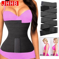 Waist Trainer for Women Sauna Body Shaper Cinchers Trimmer Belt Tummy Control Wrap Slimming Workout Belly Band Shapewear