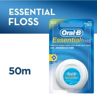 ORAL B/ESSENTIAL FLOSS/50M/FLOSS/DENTAL FLOSS/
