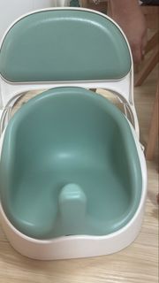 Jellymom wise chair 嬰兒餐椅 綠色坐墊