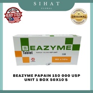 beazyme papain 150 000 usp unit 1 Box 50x10's （EXP3/24）