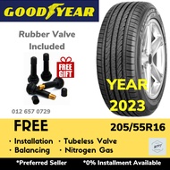 205/55R16 GOODYEAR ASSURANCE TRIPLEMAX 2 (Installation) Tyre Tayar Tire Rim 16 WPT NIPPON Tayar Baru Pasang