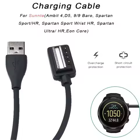 USB Charging Dock For Suunto 9 / Baro Suunto9 Smart Watch Portable Power Adapter For Spartan Ultra H