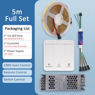 cod WS2811 Flowing Water Led Strip COB 24V 10M 15M 20M Warm Cool White Sequential Horse Race Led Tap