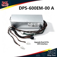 Dell 3669 7070 7090 7080M T Desktop Power Supply DPS-600EM-00 A D500EPM-00