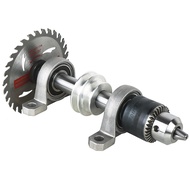 Bearing Seat Pulley Bench Saw Drill Woodworking DIY Cutting Machine Spindle Bearing Seat Drill Chuck