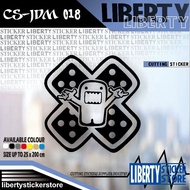 JDM Band Aid Domo Stickers | Cutting Sticker Band Aid Domo