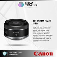 Canon RF 16mm f/2.8 STM Lens & RF 50mm f/1.8 STM Lens & RF 35mm f/1.8 Macro IS STM & RF 24mm f/1.8 M