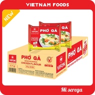 VIFON chicken noodle soup 1 box 30 packs 65g - Mi serega - 牛肉面汤 - 1 Thung Pho Ga VIFON - VIETNAM FOO