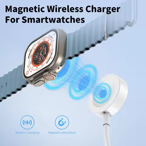 Magnetic Charger For S8Pro S7Pro DT3 DT7 Smart Watch Portable USB Charging Cable Universal Wireless 
