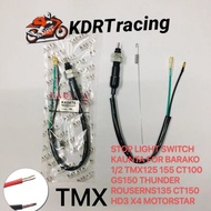 STOP LIGHT SWITCH KAUNTA FOR BARAKO 1/2 TMX125 155 CT100 GS150 THUNDER ROUSERNS135 HD3 X4 MOTORSTAR