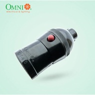 Omni E27 Socket - Push Through Socket, Keyless Socket, Socket Plug