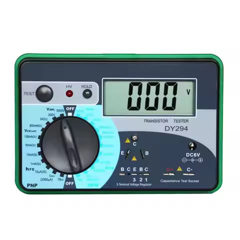 Multifunctional Digital Transistor Tester DY294 Semiconductor Triode Analyzer AC/DC Effect Tube Reve