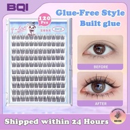 BQI Cluster False Eyelashes With Glue Self-Adhesive New Upgraded Softer Lashes Glue-Free 100-120 BO
