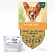 Advo-cate Drops For Cats and Dogs Under 40kg to Remove Mites Fleas Ticks Roundworms 1 tube 3 tubes