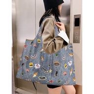 recycle bag foldable recycle bag Foldable Storage Bag Waterproof Supermarket Portable Shopping Bag