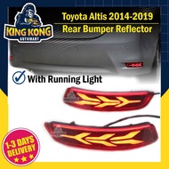 Toyota Altis 2014-2019 Rear Bumper Reflector With Running Light