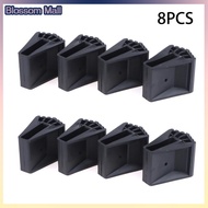 [Blossom] 4 8PCS Ladder Non Slip Feet Attic Ladder Leg Protector Trapezoid Pads Furniture Foot Rubbe