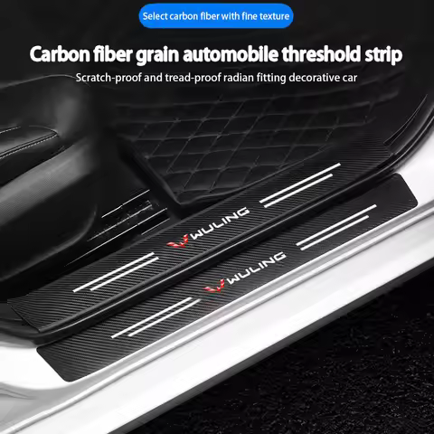 Wuling 730 Car Sticker Car trunk bumper protection sticker for Wuling almaz Hongguang S cortez Victo