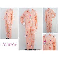 Women's Long Sleeve Pajamas FELANCY Sleepwear / Sleepwear 1079PNKF
