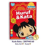 Ni Hao Kai Lan 3 Language Card: Original Erlangga Letter and Word Flash Card