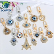 AQUAGEM Evil Eye Keychain Key Accessories Collection  Gift Car Keyring Evil Eye Key Chain Cartoon Ca