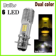◑ ◤  ◢ EURO Vperman 150 Motorcycle Led Headlight yellow white Original Head light bulb high white