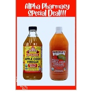 BRAGG Apple Cider Vinegar 946ml | FAIRCHILD Apple Cider Vinegar 946ml | Ready Stock