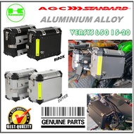 KAWASAKI VERSYS 650 15-21 FULL ALUMINIUM SIDE BOX HIGH QUALITY WATER PROOF 30LITER 35 LITER 36LITER 