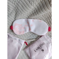 New Lancome Eye Mask Drawstring Pocket 2-Piece Set Shading Sleep Lunch Break Night Eye Mask Breathab