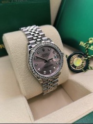 ROLEX 勞力士 31mm 278384rbr-0036 鑲鑽粉紅色 Brand New 全新