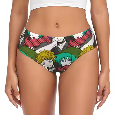 Custom Shin Tsukimi YTTD Game Anime Briefs Underwear Women's Breathable Stretch Shorts Panties Brief