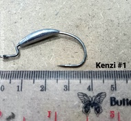 WORM HOOK KENZI UNTUK HOOK SOFT LURE UKURAN 6CM