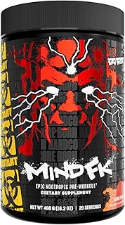 Mutant Mind FK, Epic Nootropic Pre Workout Supplement, Brain Supplement, Focus Supplement, Various F