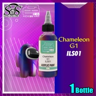 Acrylic Paint 60ml IRO Paint Solvent Based Airbrush Pre-thinned Paint Chameleon Color Series DIY Gun